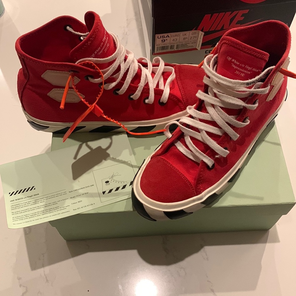 COPY - OFF-WHITE VULC HIGH TOPS